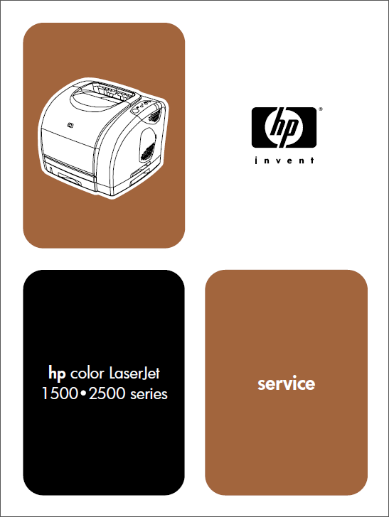 HP Color LaserJet 1500 2500 Service Manual-1